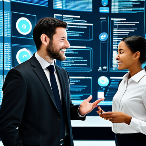 A diverse group of professional individuals, male and female, are depicted in a dynamic, evolving digital workspace. They are fully clothed in modern, modest business casual attire, engaged in collaborative discussion. The background seamlessly blends elements of classic online forums and early social media interfaces with sleek, futuristic holographic displays and abstract data visualizations, symbolizing digital transformation and the constant adaptation of communities. The atmosphere is collaborative and forward-looking. This image is safe for work, appropriate content, fully clothed, professional. Perfect anatomy, correct proportions, natural pose, well-formed hands, proper finger count, natural body proportions, professional photography, high quality, studio lighting, sharp focus.